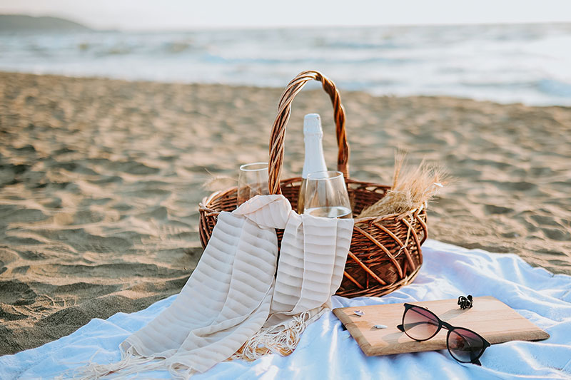 Picnic on the beach